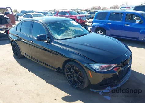 2013 BMW 335I из США, поврежденный, VIN WBA3A9G56DNP36821